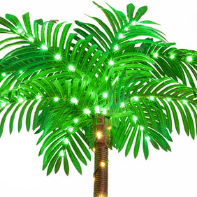 Lighted Palm Tree, 6ft Palm Trees for Outdoor Decor-6