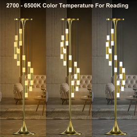 71 inch Tall Dimmable Standing LED Floor Lamp-6