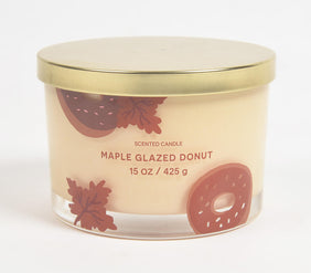 Maple Glazed Donut Scented Jar Candle - 425g-2
